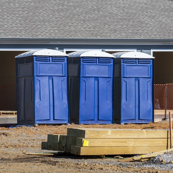 how do you ensure the portable toilets are secure and safe from vandalism during an event in Cedar IA